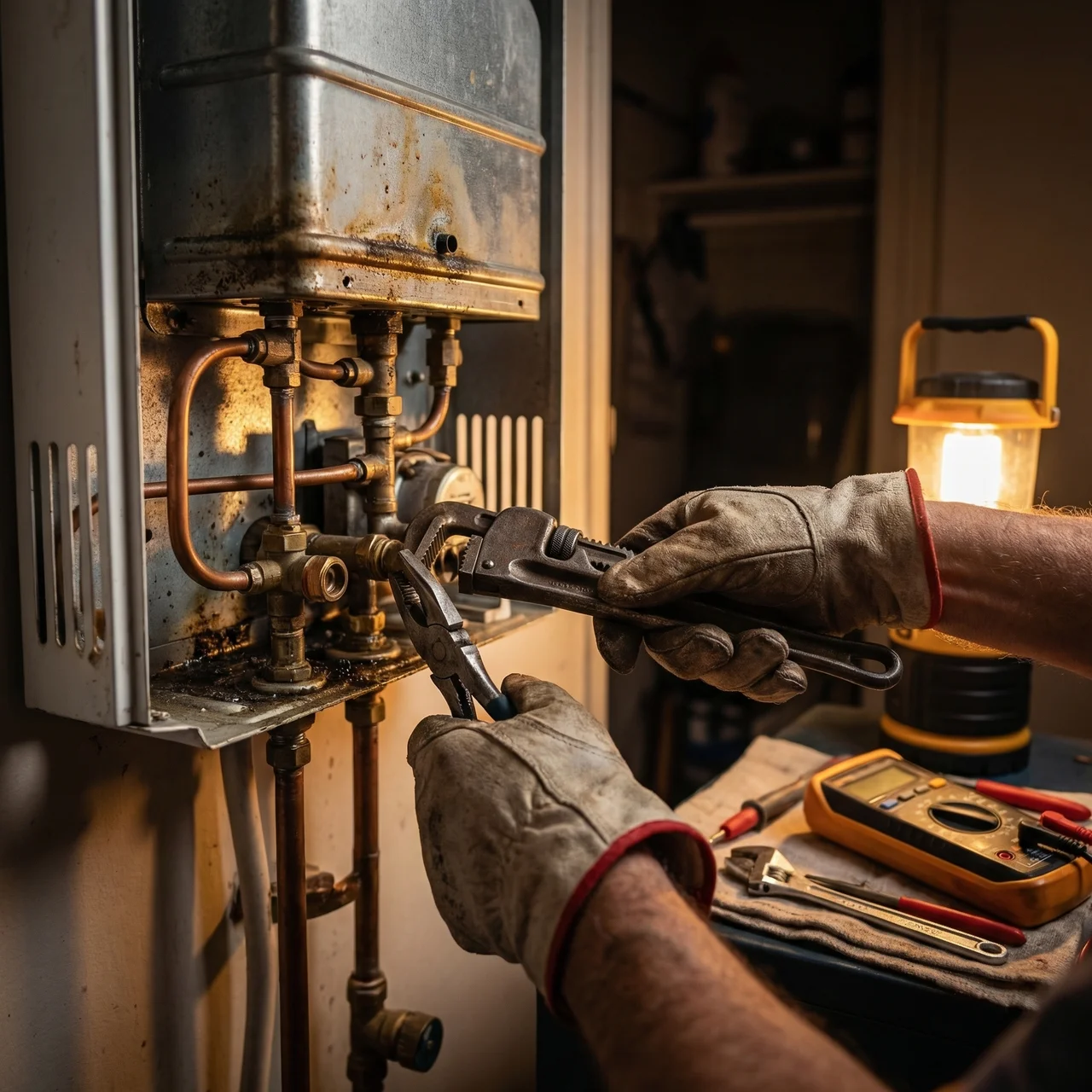 Termotanque instalado por Técnico Clima en La Plata
